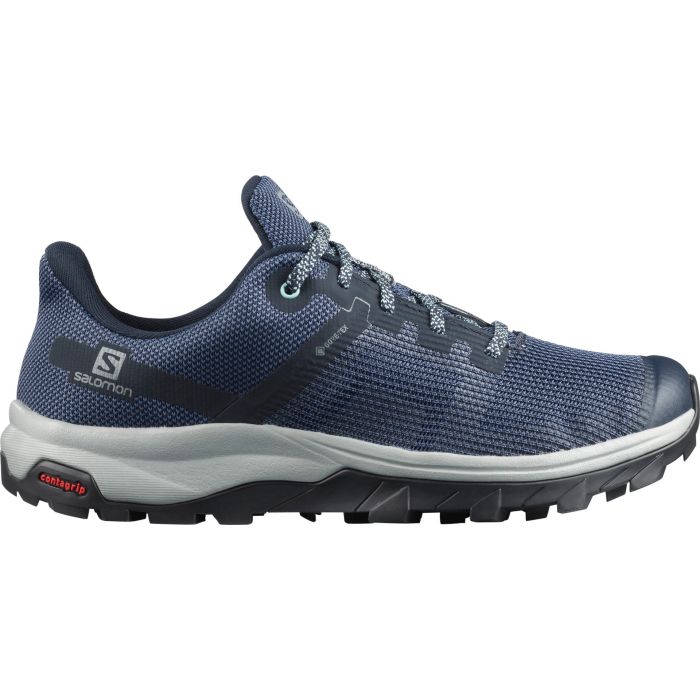 Salomon OUTLINE PRISM GTX W, cipele za planinarenje, plava | Intersport