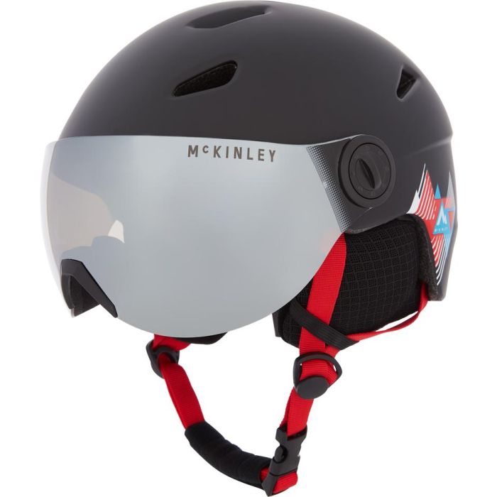 McKinley PULSE JR S2 VISOR HS-016, dječja skijaška kaciga, crna | Intersport