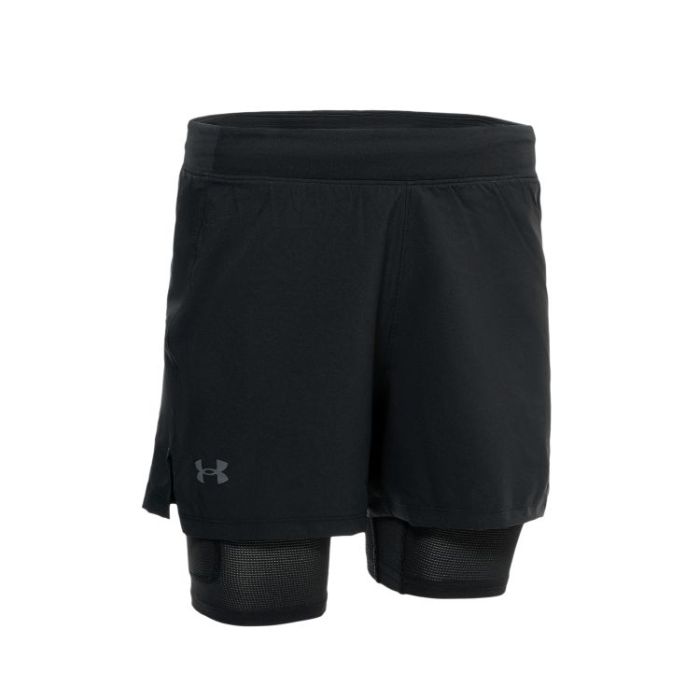 Under Armour ISOCHILL RUN 2N1 SHORT, muške kratke hlače za trčanje, crna |  Intersport