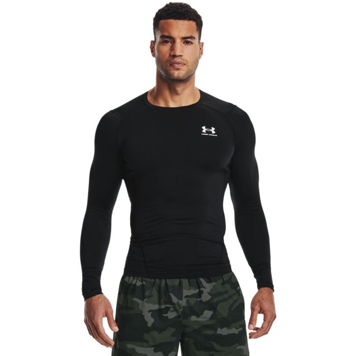 Under Armour HG ARMOUR COMP LS, majica, crna | Intersport