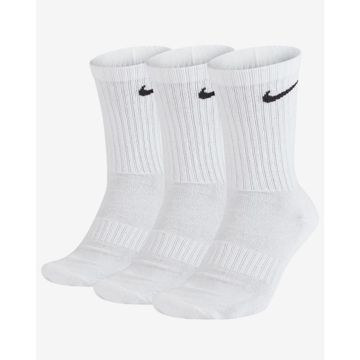 Nike U NK EVERYDAY CUSH CREW 3PR, muške čarape za fitnes, bijela |  Intersport