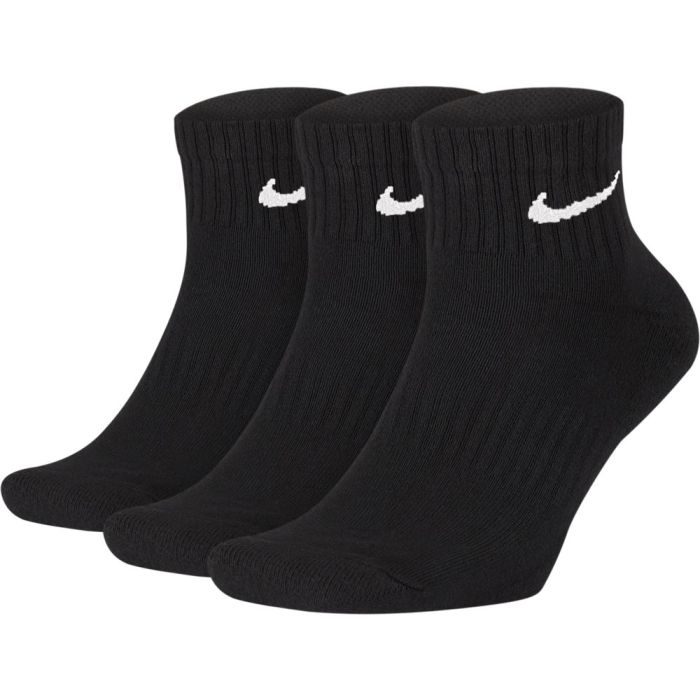 Nike U NK EVERYDAY CUSH ANKLE 3PR, muške čarape za fitnes, crna | Intersport