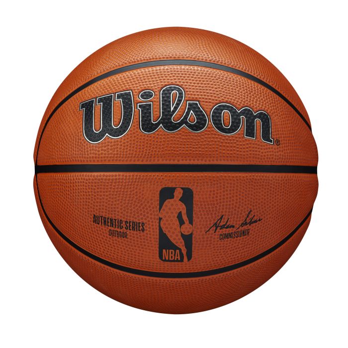 Wilson NBA AUTHENTIC SERIES OUTDOOR #7, košarkaška lopta, smeđa | Intersport