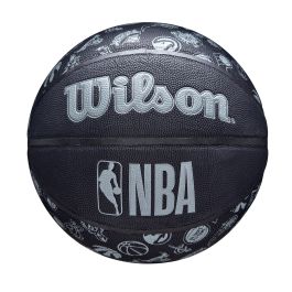 Wilson NBA TEAM COMPOSITE ALL TEAM, košarkaška lopta, crna | Intersport