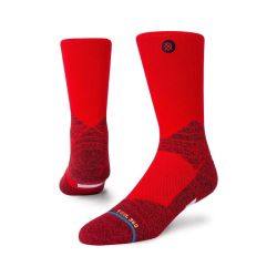 Stance ICON SPORT CREW, muške planinarske čarape, crvena