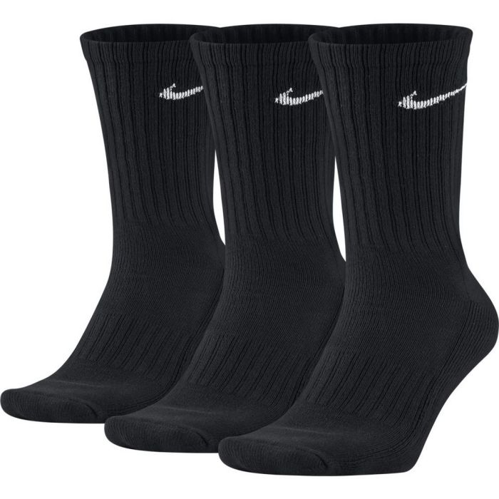 Nike U NK V CUSH CREW - 3P VALUE, muške čarape za fitnes, crna | Intersport
